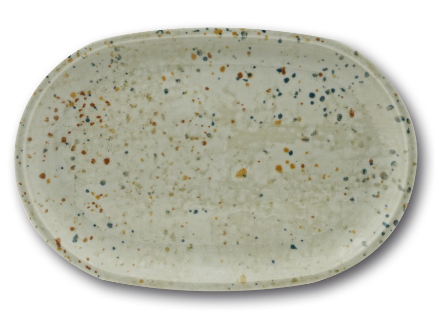SATURNIA Drops, linea roma, piatto ovale chicago 33X22XH2,7 cm