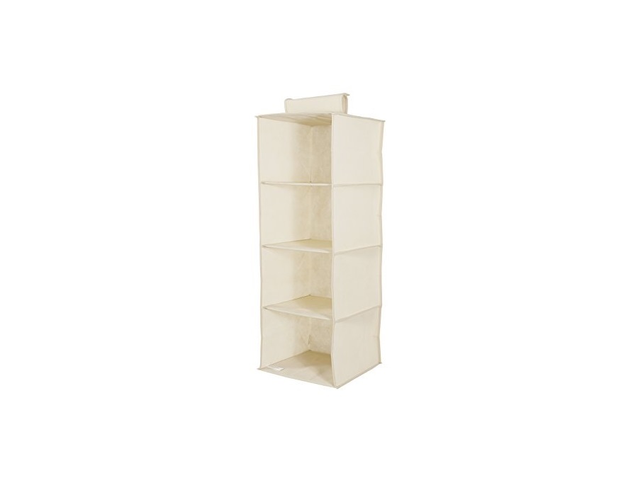 PERFETTO PIU' Easystorage, Contenitore multiuso a 4 ripiani 30x30xh84 cm