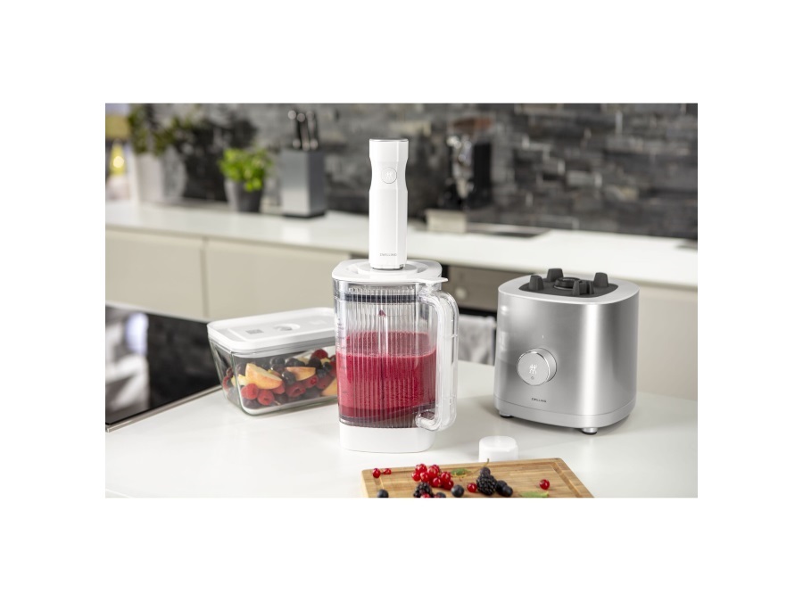 ZWILLING J.A.HENCKELS ITALIA Enfinigy, Adattatore per sottovuoto per il Table-/Power blender, bianco