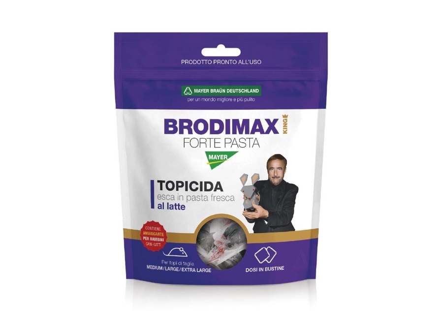 MAYER BRAUN ESCA RATTI, BRODIMAX FORTE PASTA KING 150 GR AL LATTE