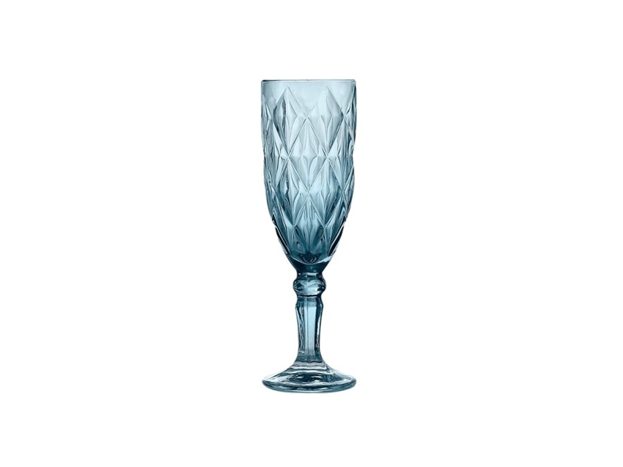 COK Escorial blu, set 6 calici flute - 16,5 cl