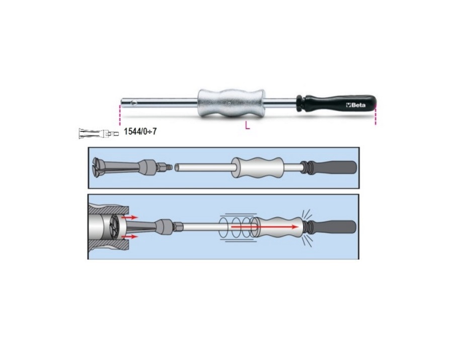 BETA UTENSILI Estrattore a percussione, 1540