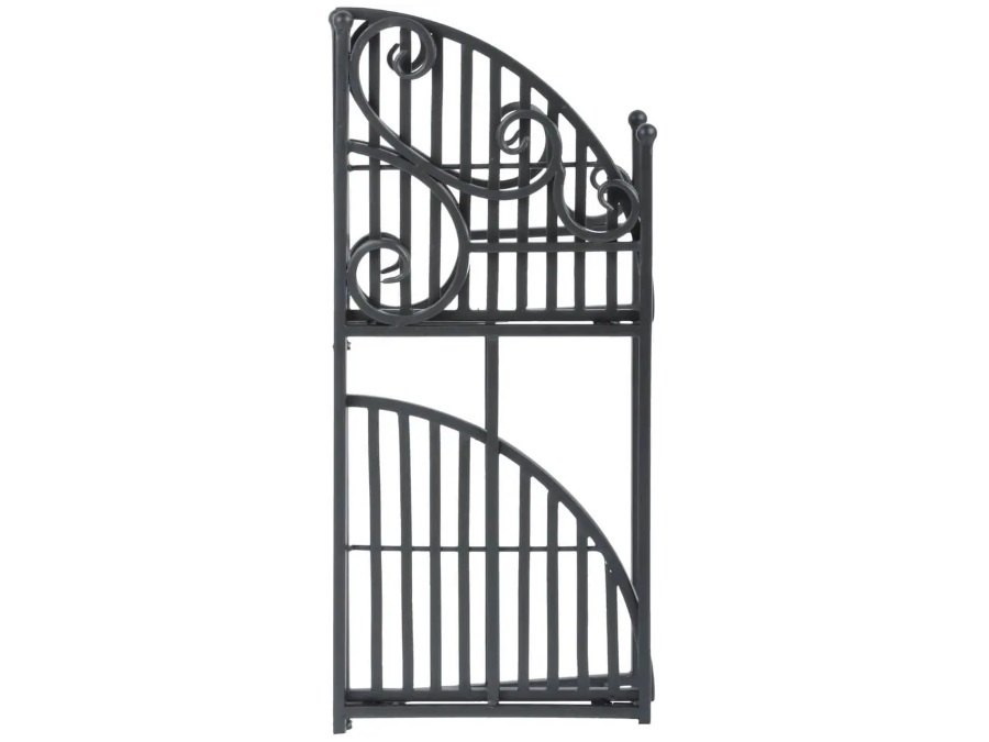 ESSCHERT DESIGN Etagere ad angolo in ferro richiudibile