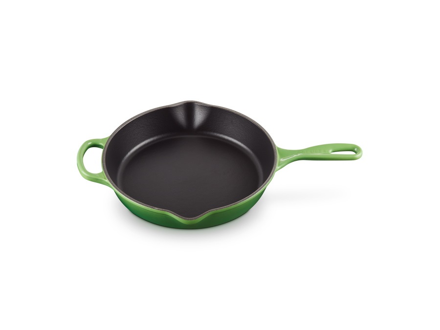 LE CREUSET Evolution, padella doppio becco profonda in ghisa vetrificata 26 cm - verde bamboo