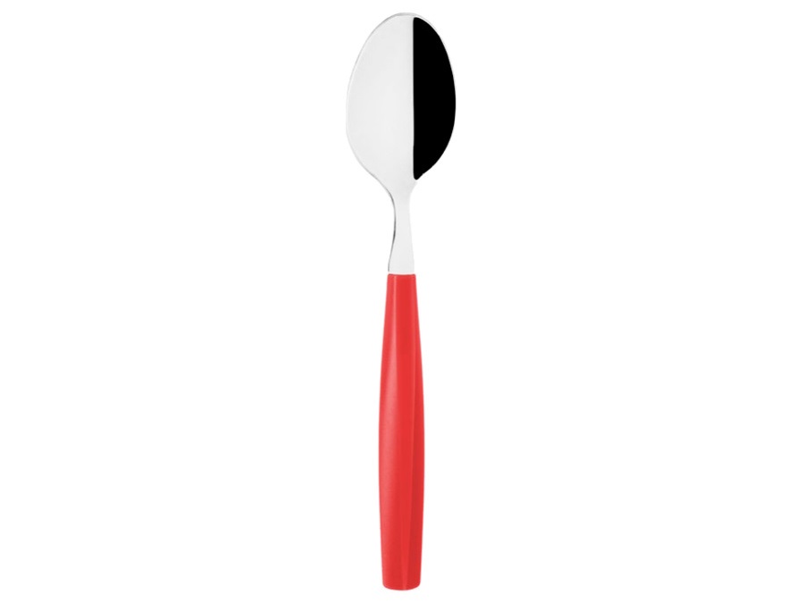 ABERT Exagona, set 6 cucchiai tavola, rosso