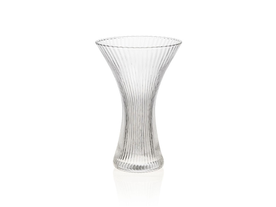 Ivv fiorenza vaso h.27.5 cm trasparente