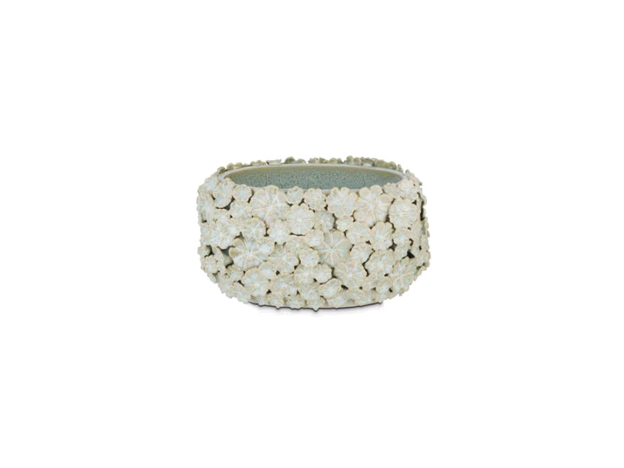 RITUALI DOMESTICI Fiorinfiorello, cachepot 23x17 cm, verde