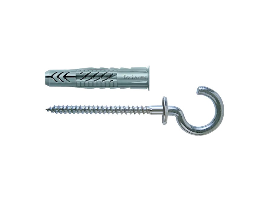 FISCHER Fissaggio universale UX 8x50 RR, con collarino e occhiolo aperto