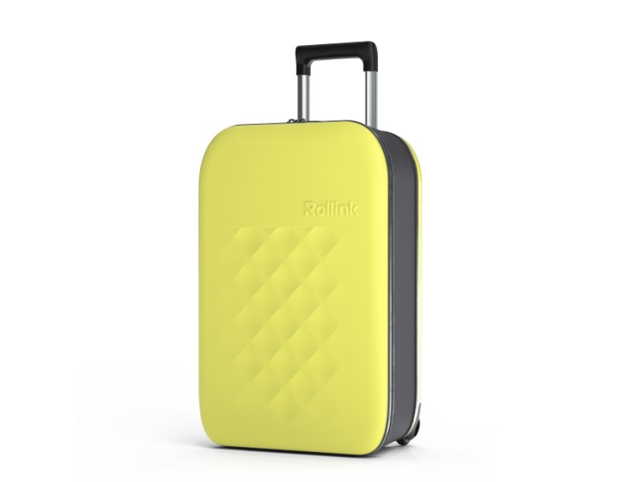 ROLLINK Flex vega, trolley/valigia da cabina 2 ruote - yellow iris