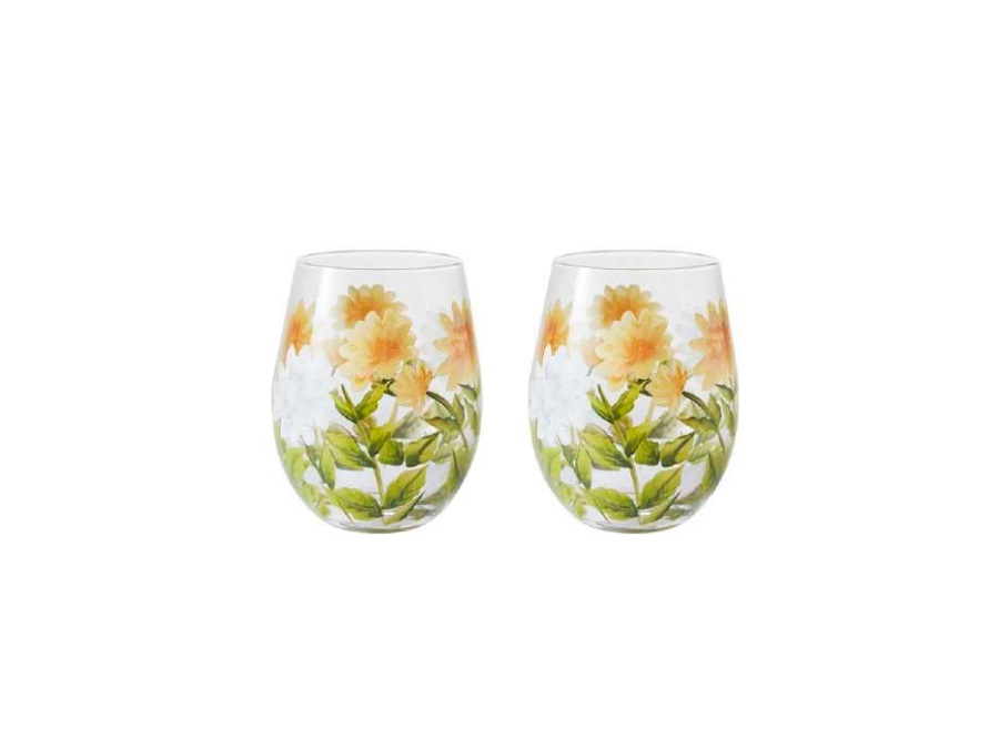 LIVELLARA S.R.L. Flora, set 2 tumbler dalia