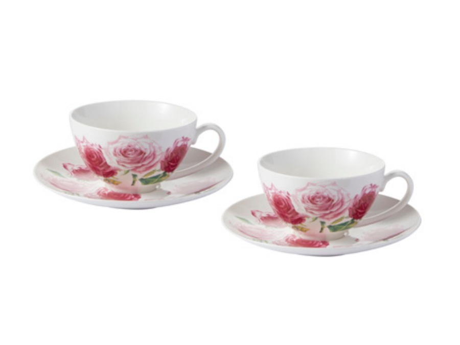 MAXWELL & WILLIAMS Floriade Rose, set 2 tazzine 100 ml