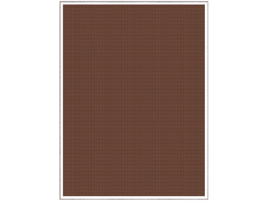 MAISON SUCREE Fog, plaid 220x250 marrone