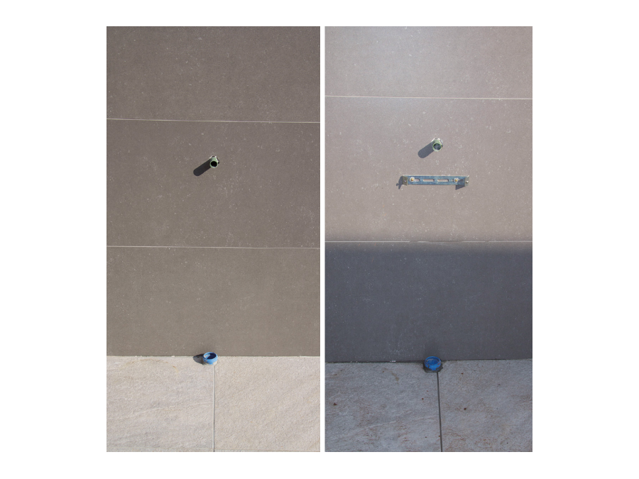 BEL FER Fontana a parete bel-fer carico/scarico altezze variabili 42/prt - disponibile in 6 colori
