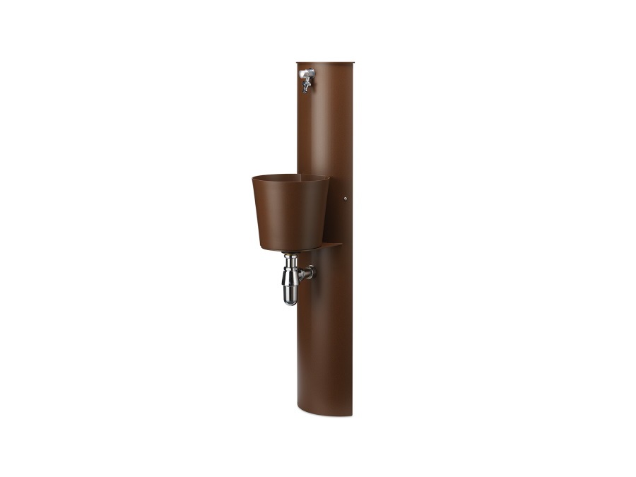 BEL FER Fontana a parete bel-fer carico/scarico altezze variabili 42/prt - disponibile in 6 colori