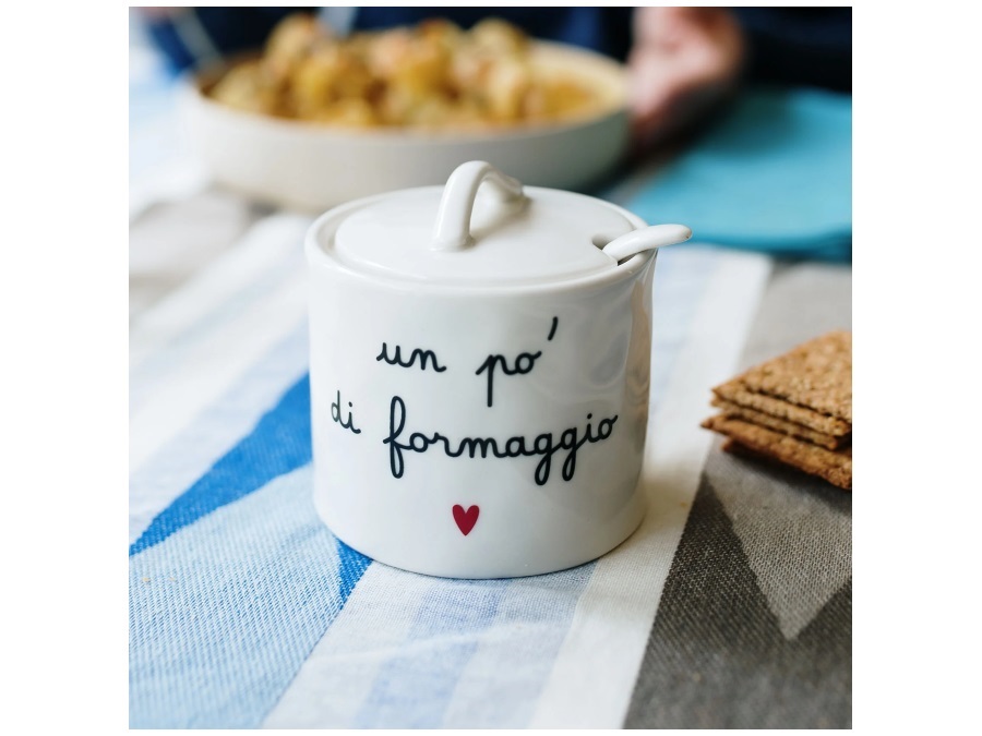 SIMPLE DAY LIVING & LIFESTYLE Formaggiera Un pò di formaggio Ø8 cm