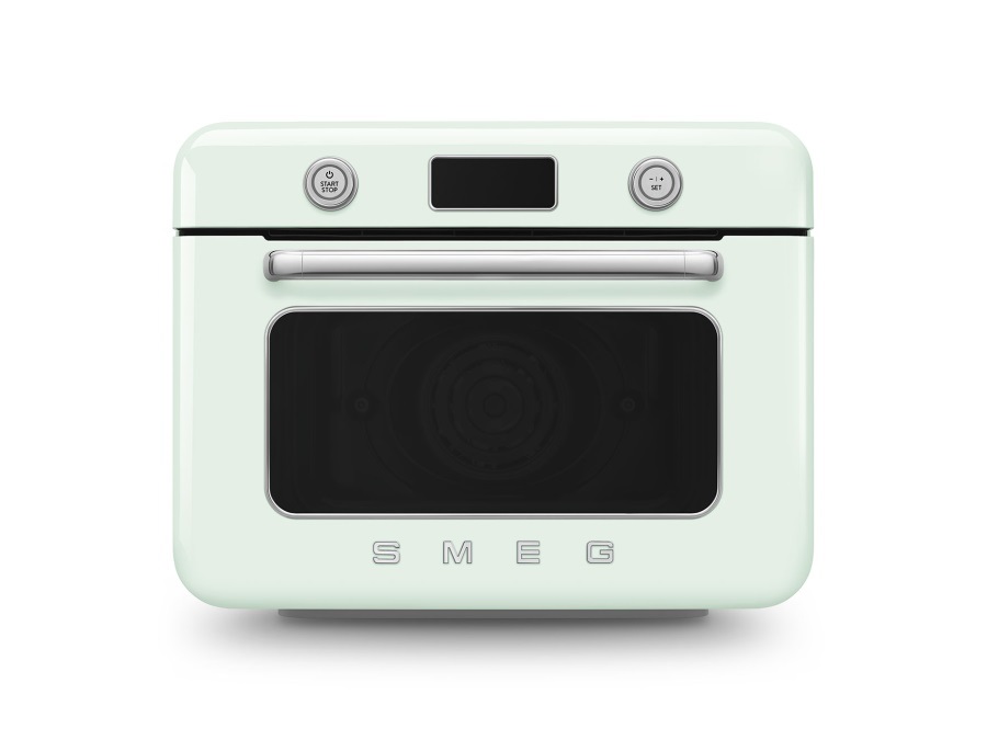 SMEG Forno combinato a vapore da appoggio verde