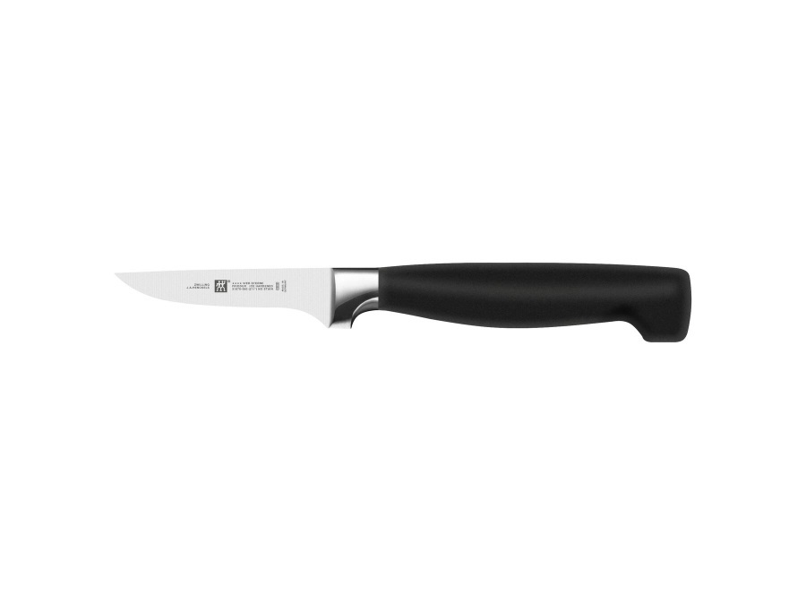 ZWILLING J.A.HENCKELS ITALIA Four star, COLTELLO DA VERDURA LISCIO - 7 CM, FORGIATO