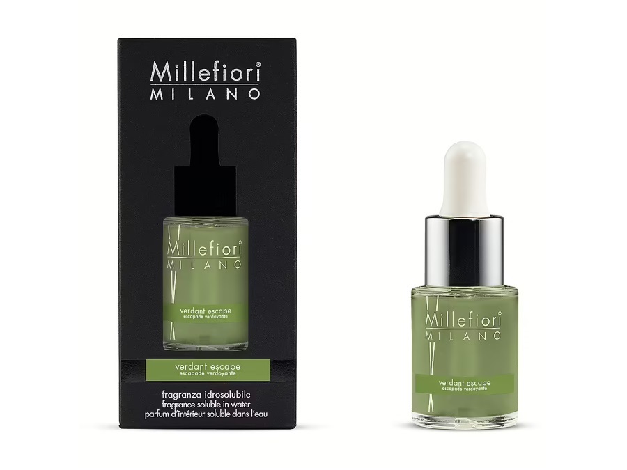 MILLEFIORI Fragranza idrosolubile hydro per diffusore ad ultrasuoni 15ml - verdant escape