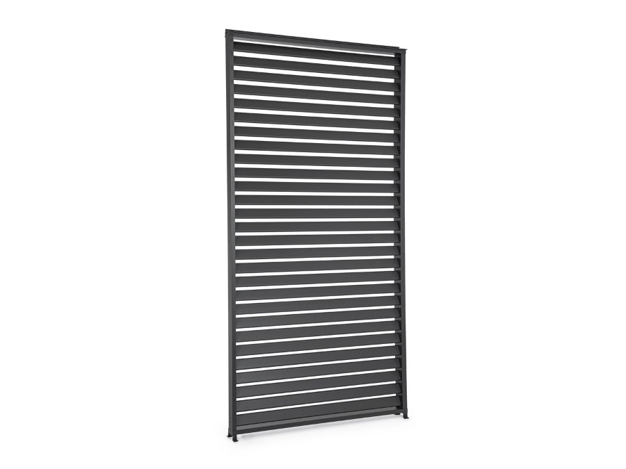 BIZZOTTO FRANGISOLE LATERALE PERGOLA OCEAN 123CM ANTRACITE