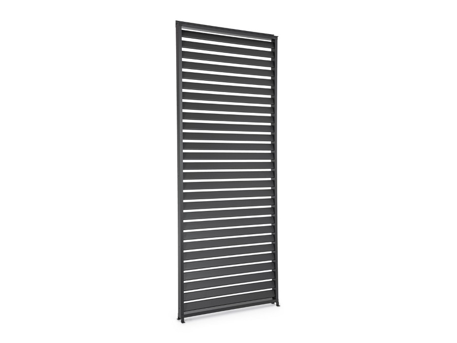 BIZZOTTO FRANGISOLE LATERALE PERGOLA OCEAN 93CM ANTRACITE