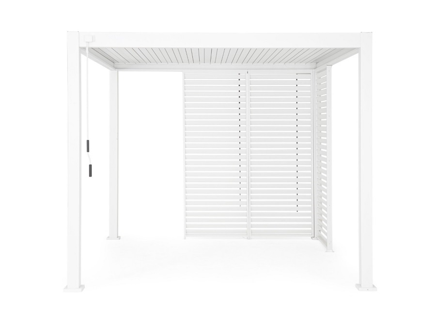 BIZZOTTO FRANGISOLE LATERALE PERGOLA OCEAN 93CM BIANCO