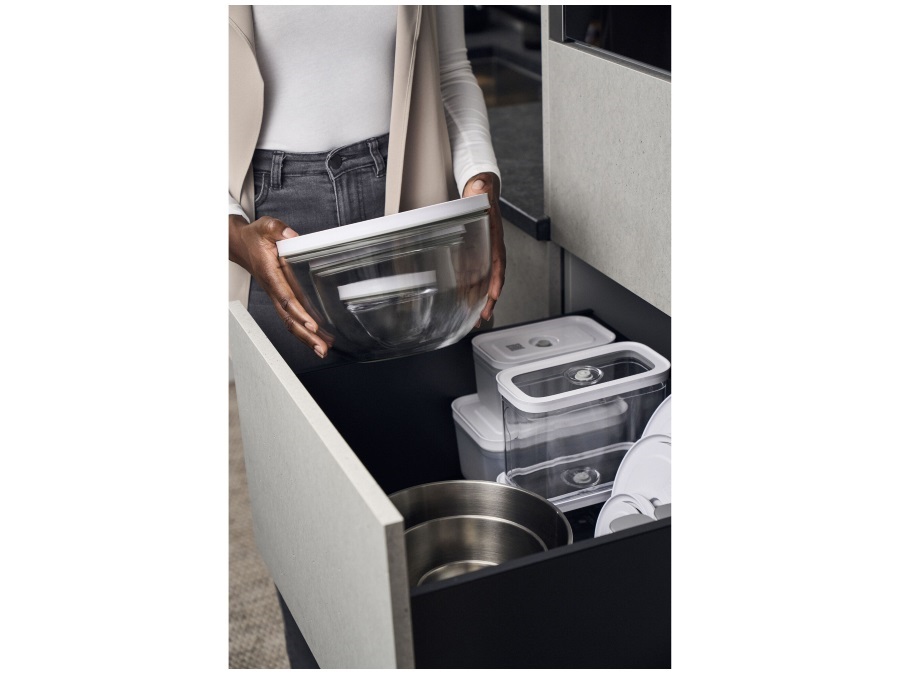 ZWILLING J.A.HENCKELS ITALIA Fresh & save, Ciotola sottovuoto L / 24 cm, vetro, trasparente