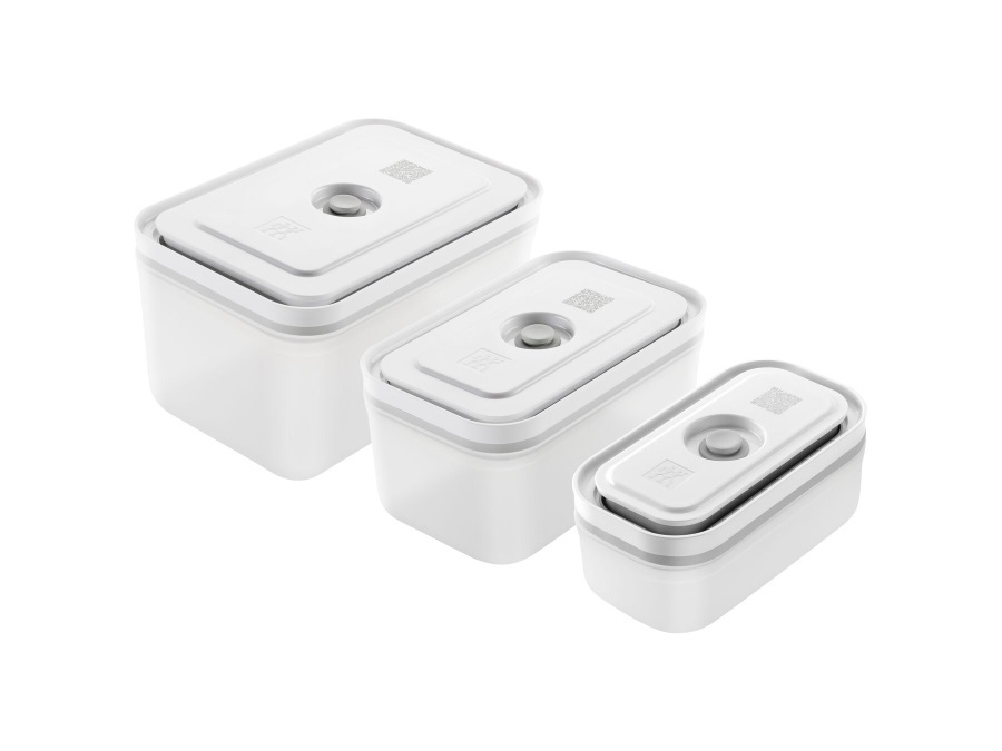 ZWILLING J.A.HENCKELS ITALIA FRESH & SAVE, SET DI CONTENITORI - 3-PZ., PLASTICA, BIANCO