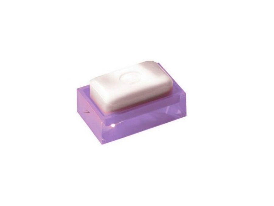 GEDY SPA G-Rainbow, Porta sapone lilla