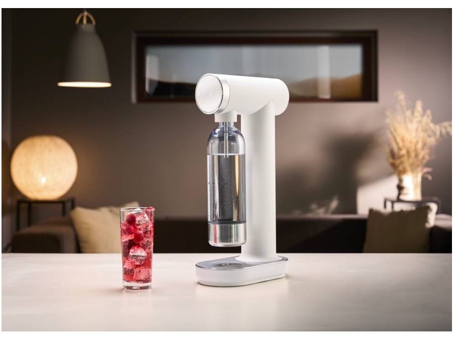 SMEG Gasatore d'acqua, SKC01BLM, nero