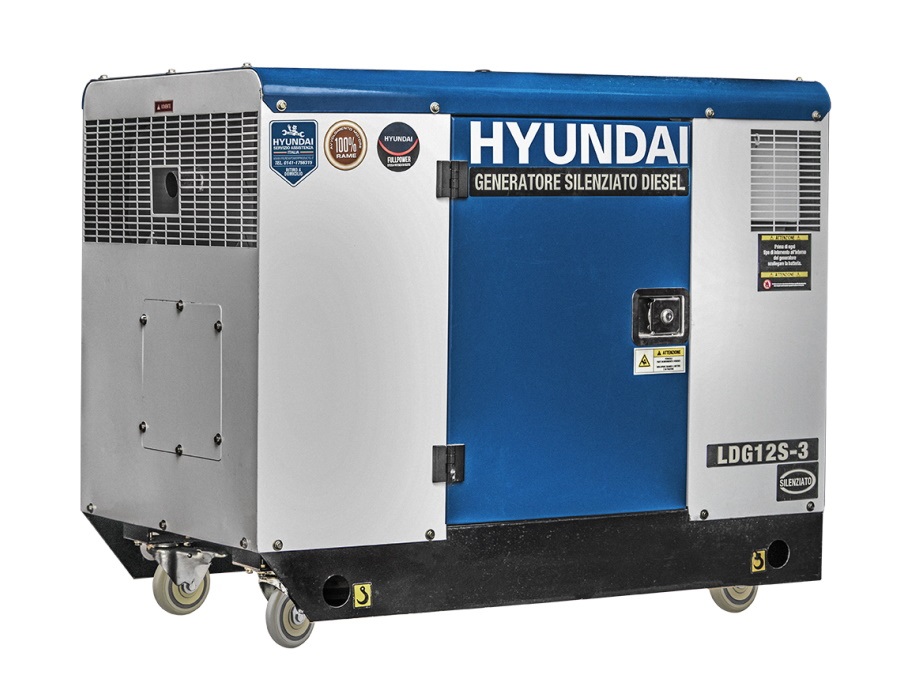 VINCO GENERATORE DIESEL HYUNDAI 11KW 954CC