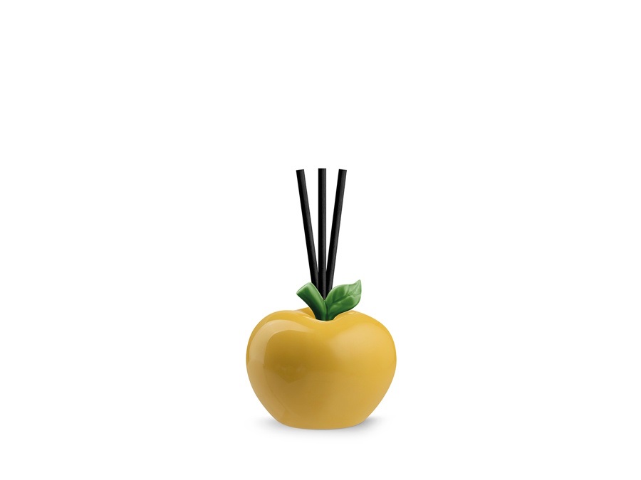 EGAN Giardino dei profumi, profumatore mela 6x6 cm - giallo