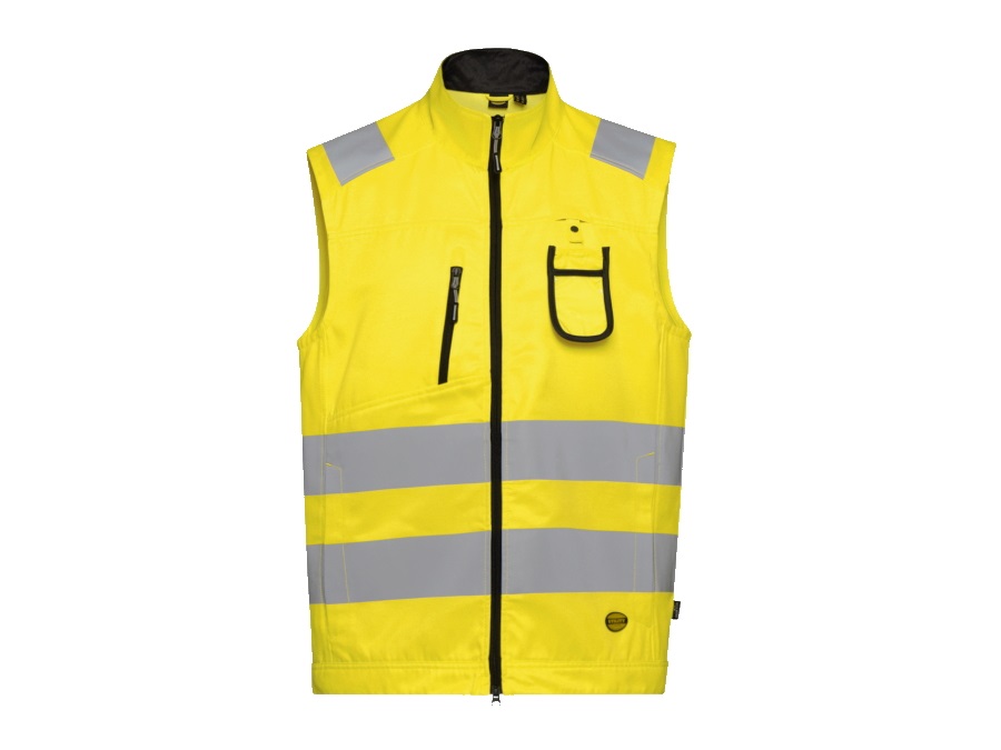 DIADORA Gilet alta visibilità vest iso20471, giallo fluo