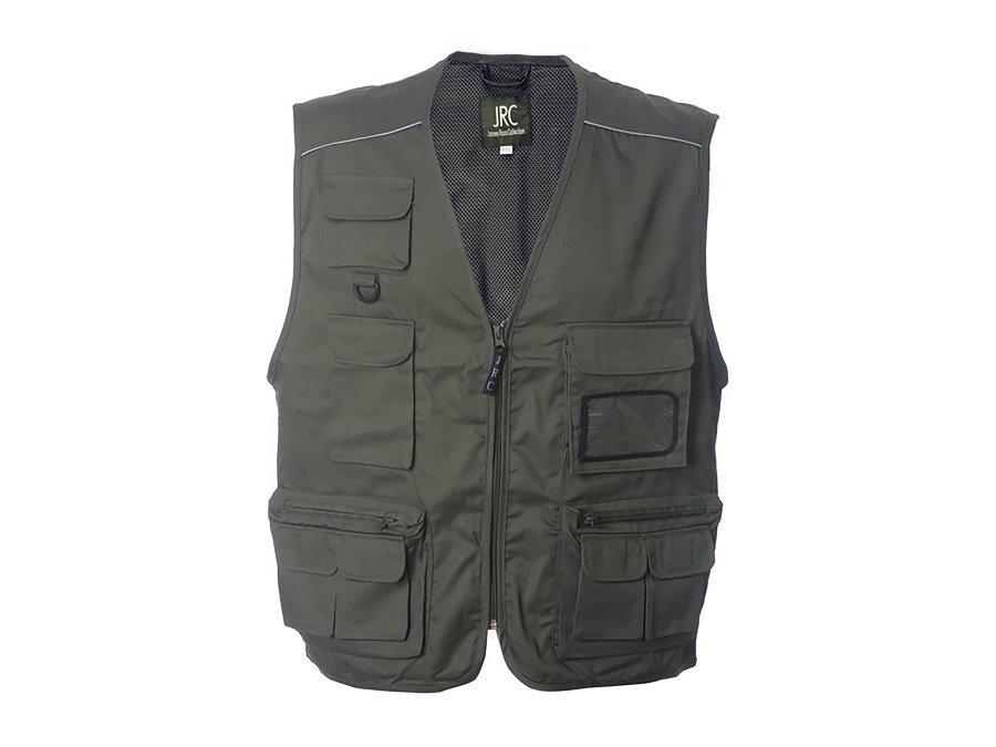 JRC Gilet multitasche New Safari verde