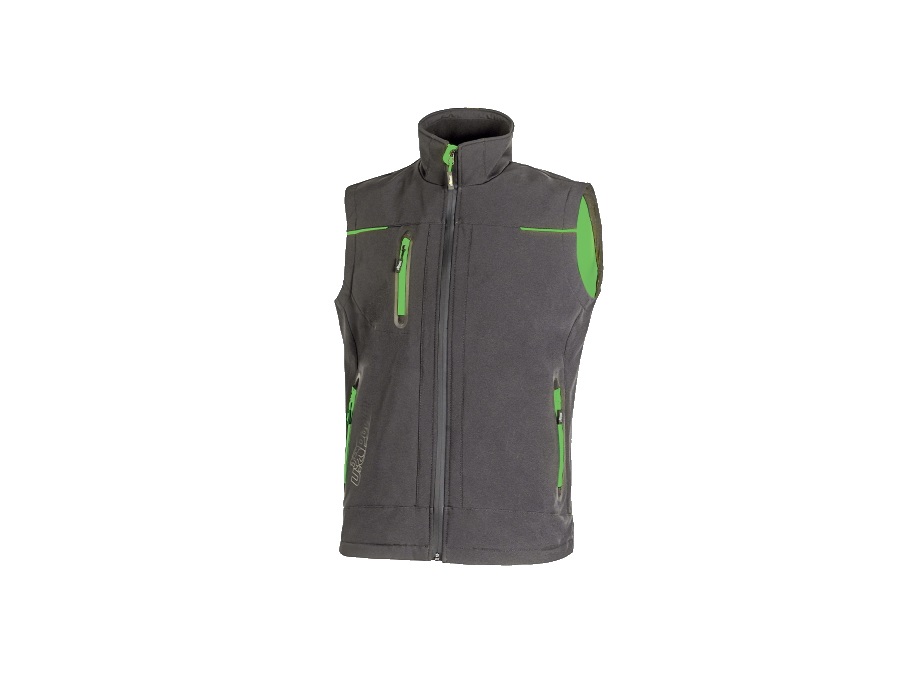 UPOWER Gilet universe grey/green