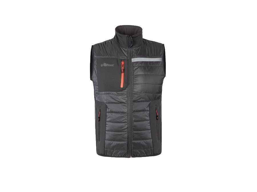 UPOWER Gilet wall asphalt grey