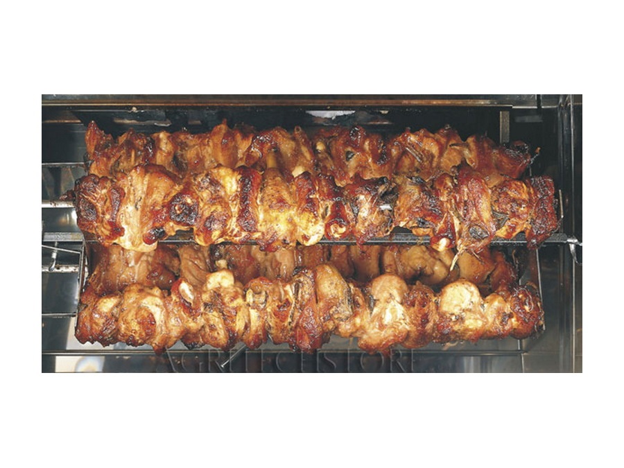 LINEAFM Girarrosto-spiedo 70 cm - 6 lance