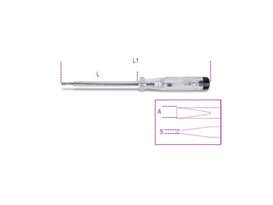 BETA UTENSILI GIRAVITE CERCAFASE150/250V - ART. 1253