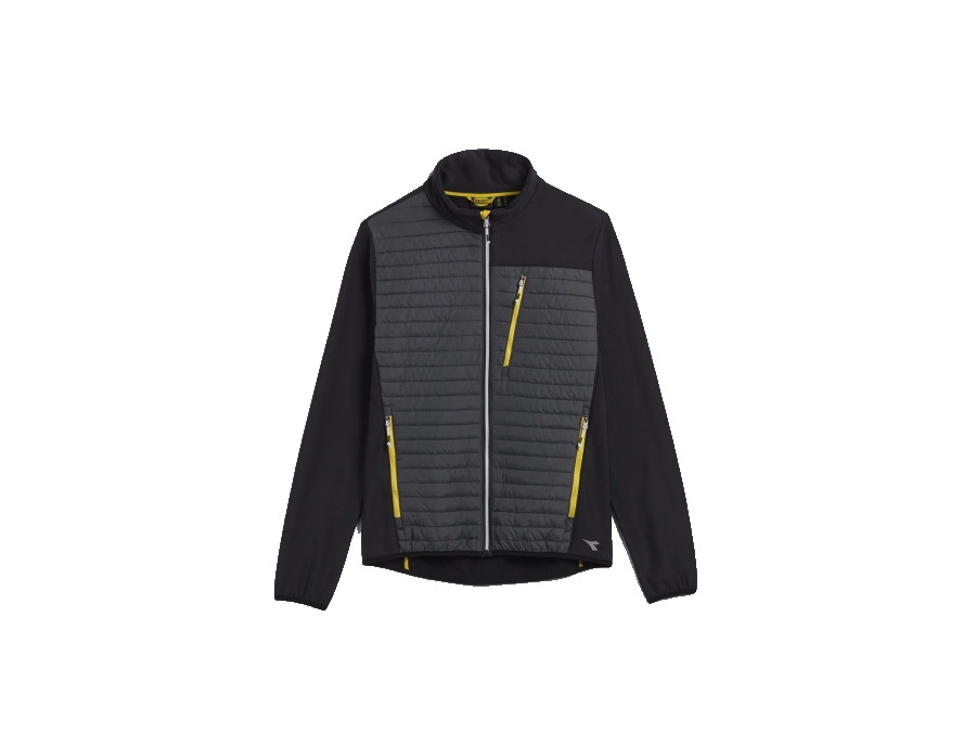 DIADORA Giubbino Hybrid nero/verde foresta/giallo - TAGLIA L