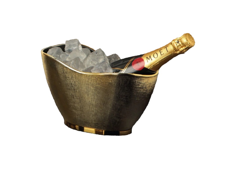 MC RISTORAZIONE Glacette petit royal, 1 bottiglia, oro