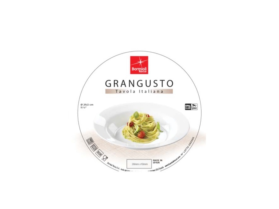 BORMIOLI ROCCO GRANGUSTO PIATTO PASTA