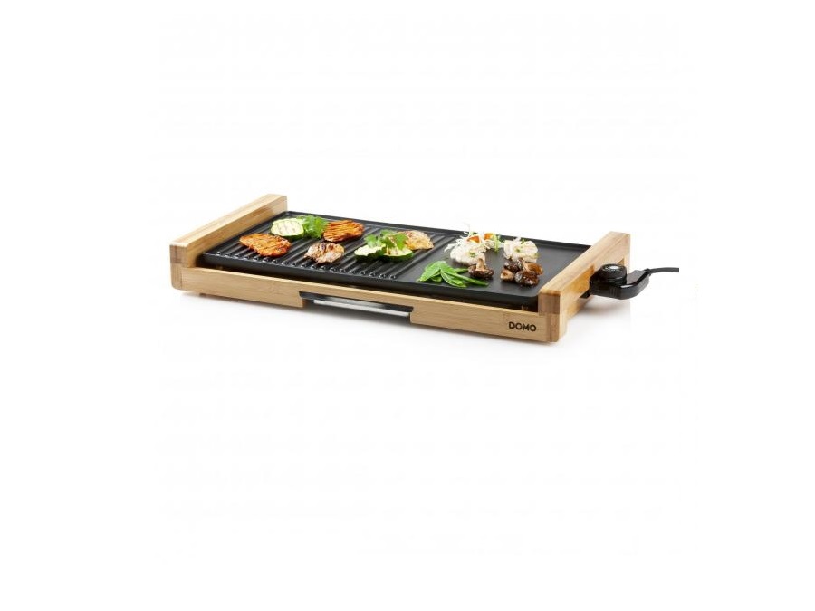 DOMO Grill elettrico Teppanyaki domo 60x30 cm