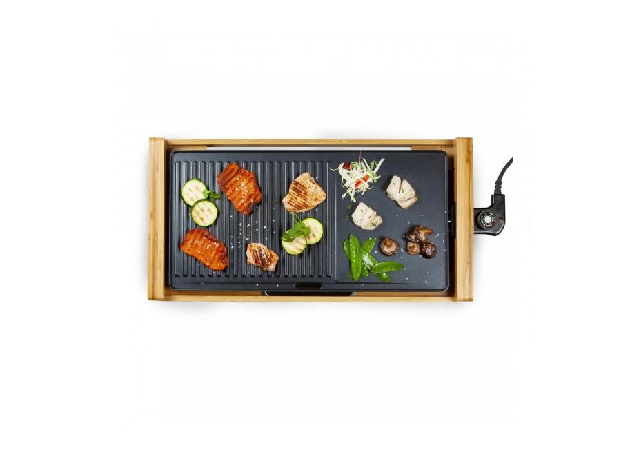 DOMO Grill elettrico Teppanyaki domo 60x30 cm