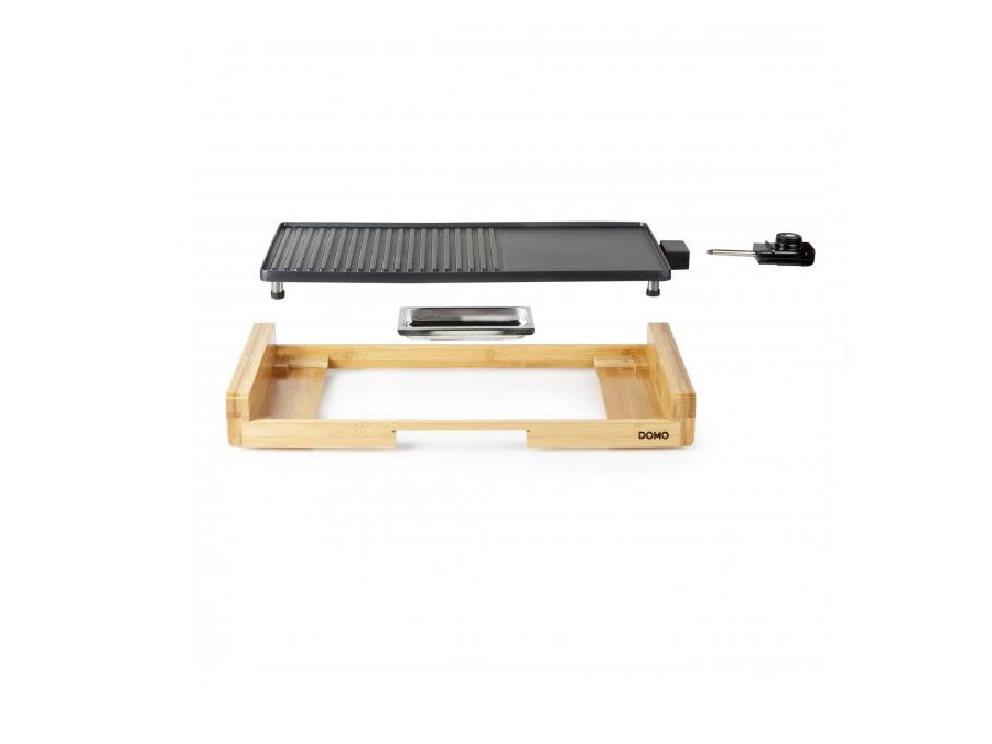 DOMO Grill elettrico Teppanyaki domo 60x30 cm