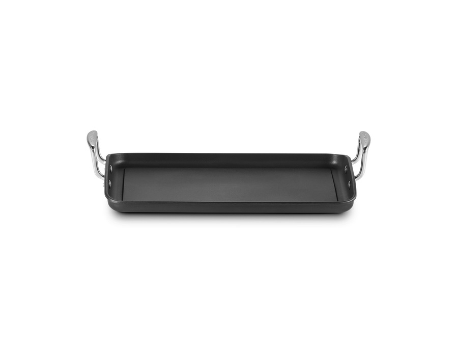 LE CREUSET Grill grande liscio in alluminio antiaderente, 35x25 cm