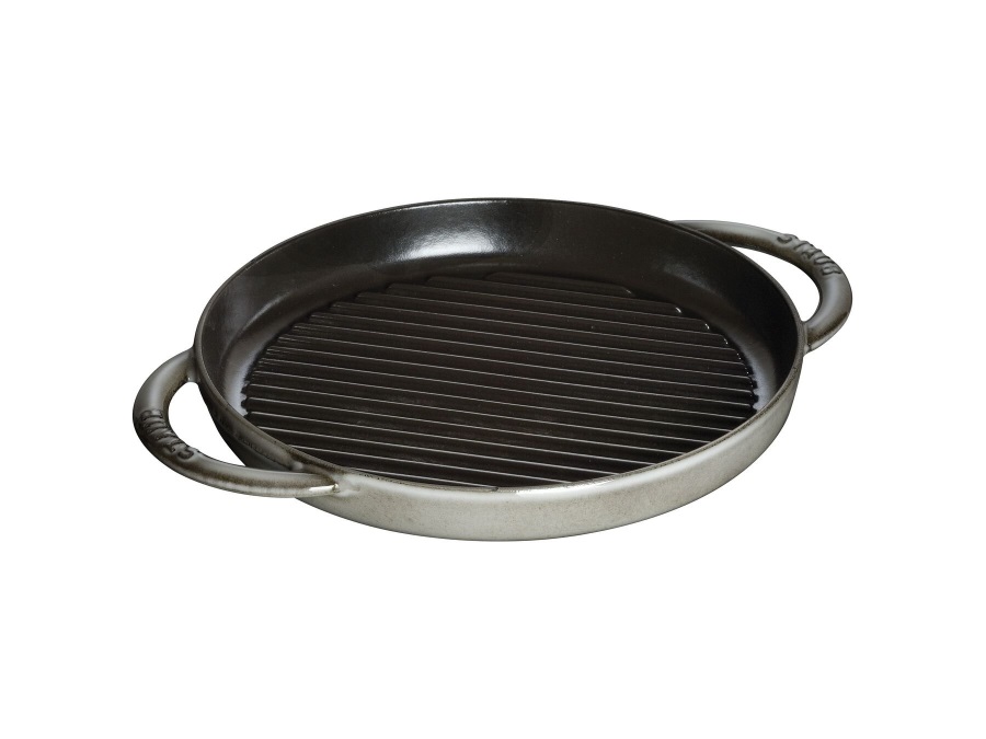 STAUB Grill, grigio grafite, Ø 26 cm