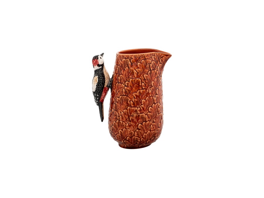 BORDALLO PINHEIRO Gudrun, brocca con picchio 21 cm