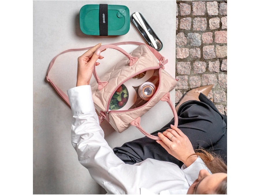FRATELLI GUZZINI S.P.A. Handy greta, borsa termica bauletto - rosa