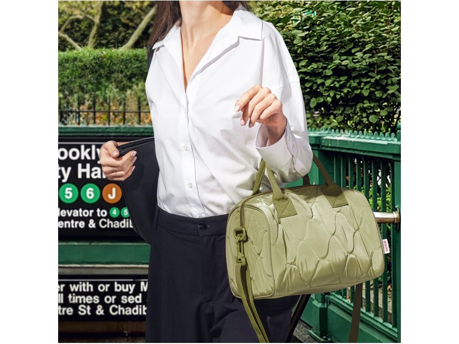 FRATELLI GUZZINI S.P.A. Handy greta, borsa termica bauletto - verde