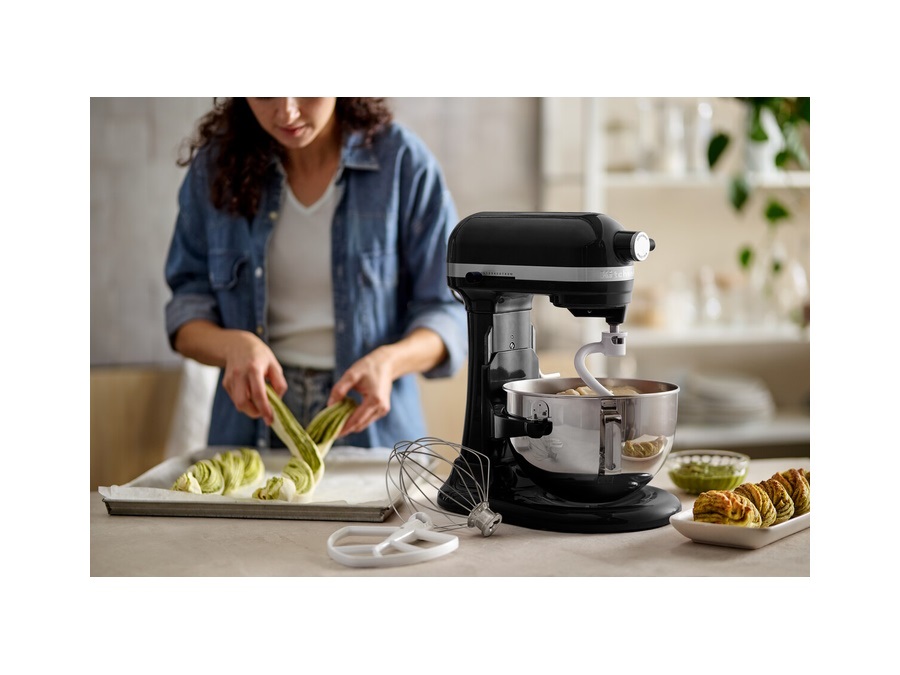 KITCHENAID Heavy duty, Robot da cucina con sollevamento ciotola da 5,2 L, Nero Onice