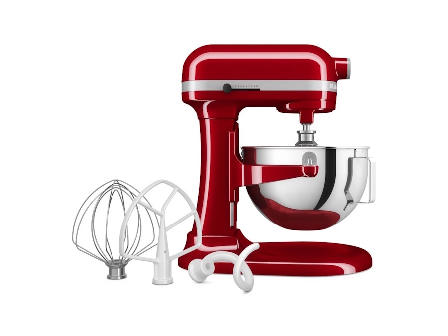 KITCHENAID Heavy duty, Robot da cucina con sollevamento ciotola da 5,2 L, Rosso imperiale